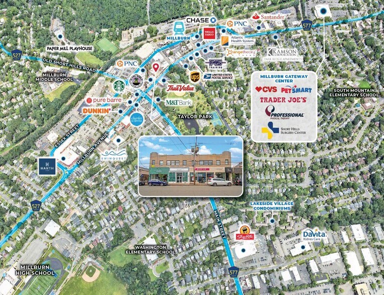 More Photos Of 321 Millburn Ave, Millburn Storefront Retail Office For Sale