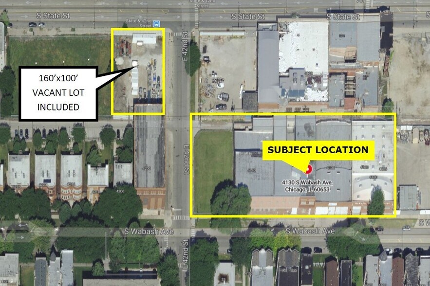 More Photos Of 4130-4150 S Wabash Ave, Chicago Manufacturing For Sale