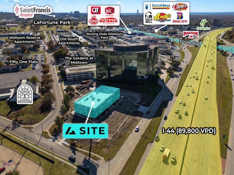 Primary Photo Of 5154 E Skelly Dr, Tulsa General Retail For Lease