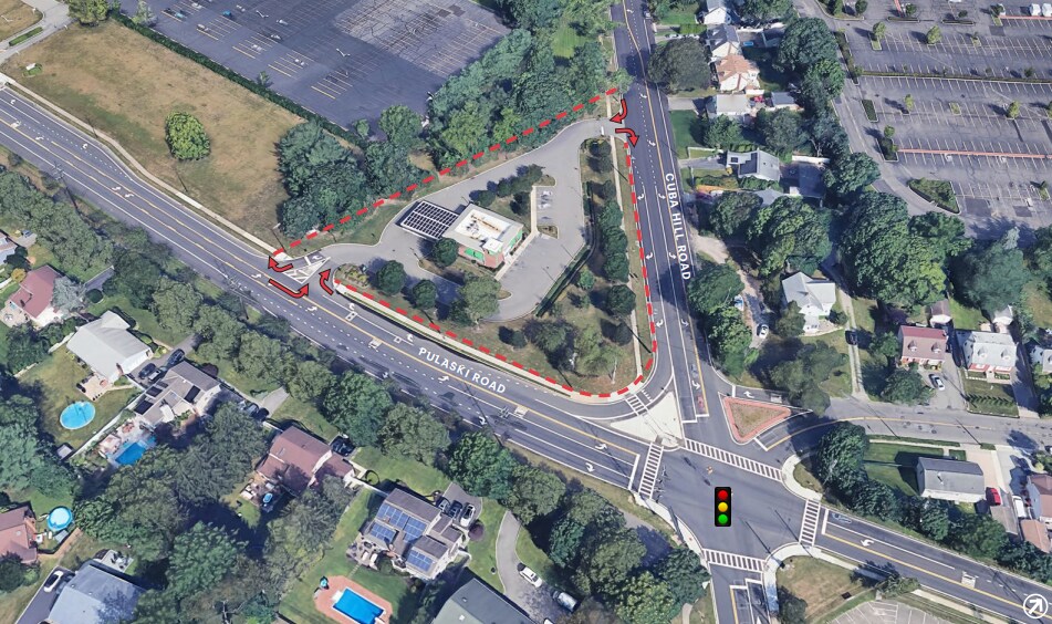 More Photos Of 460 Pulaski Rd, Greenlawn Bank For Lease