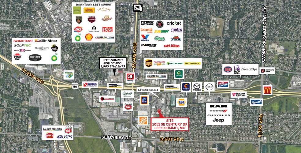 More Photos Of 1051 SE Century Dr, Lee's Summit Freestanding For Sale