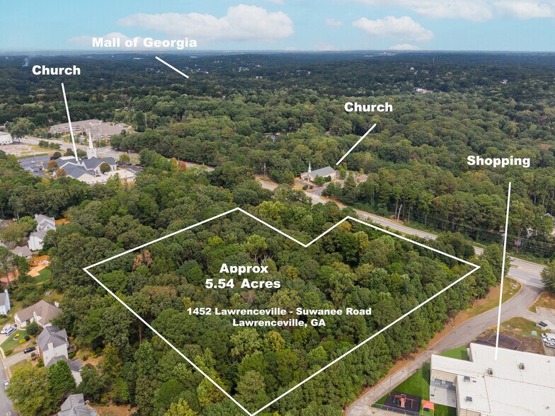 More Photos Of 1452 Lawrenceville Suwanee Rd, Lawrenceville Land For Sale