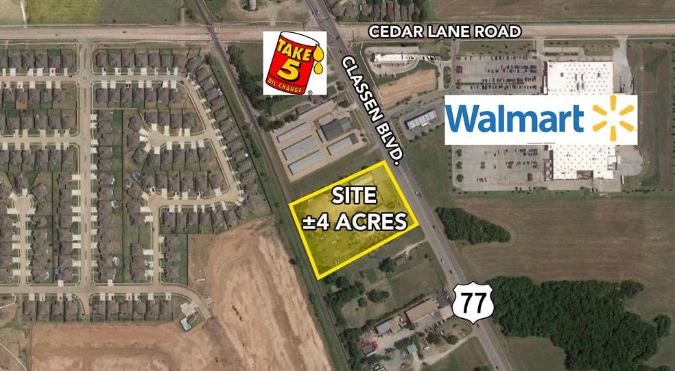 Primary Photo Of 3750 Classen Blvd, Norman Land For Lease