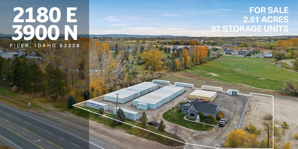 Primary Photo Of 2180 E 3900 N, Filer Self Storage For Sale