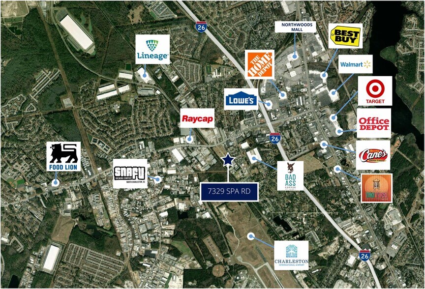 More Photos Of 7329 Spa Rd, Charleston Warehouse For Lease