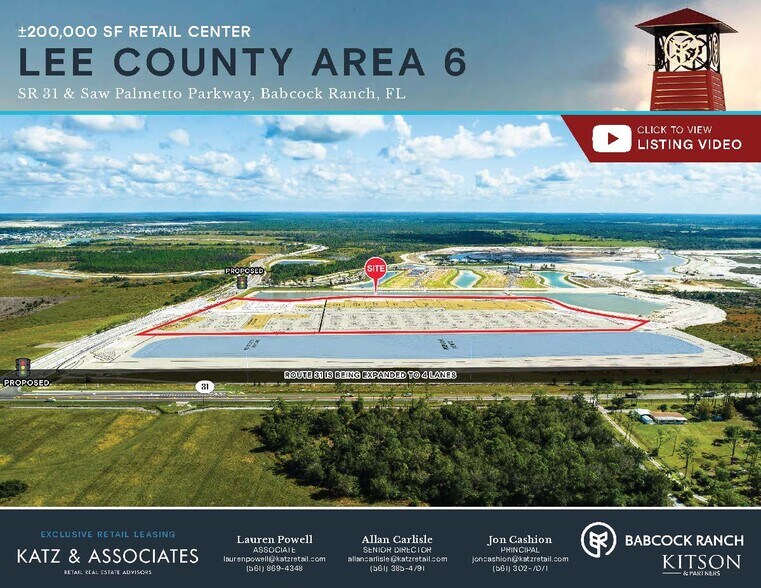 Primary Photo Of SR 31 & Palmetto Pky, Babcock Ranch Storefront For Lease