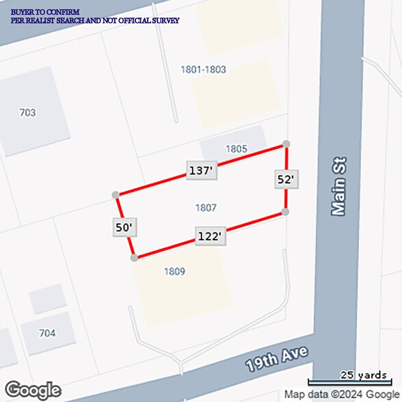 More Photos Of 1807 Main St, Lake Como Land For Sale