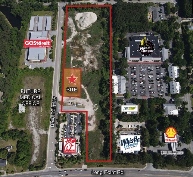 Primary Photo Of 45 Belle Point Dr, Mount Pleasant Land For Lease
