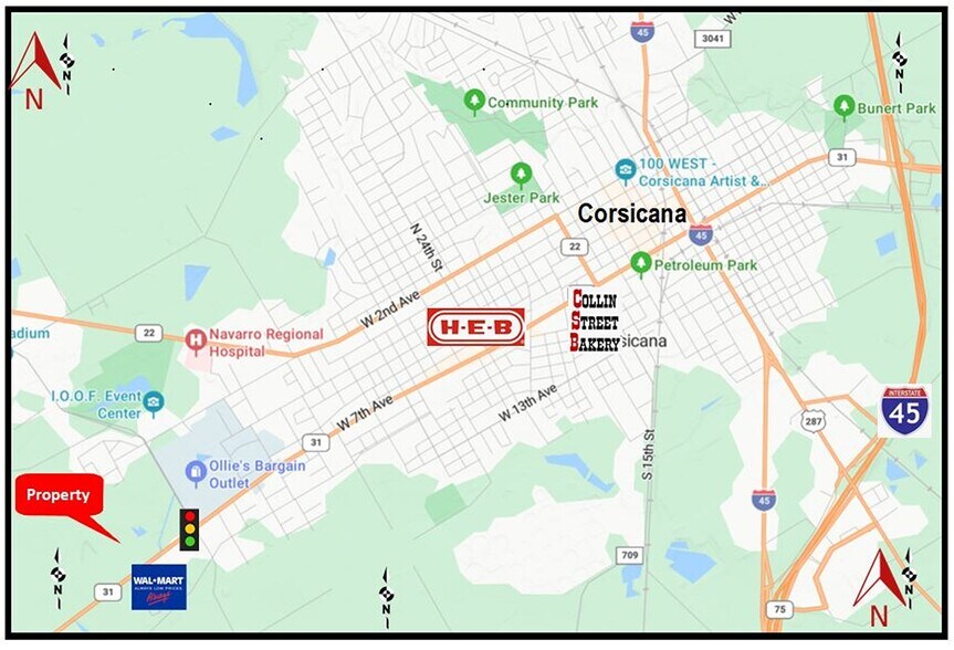 More Photos Of 4100 Business 31, Corsicana Land For Sale