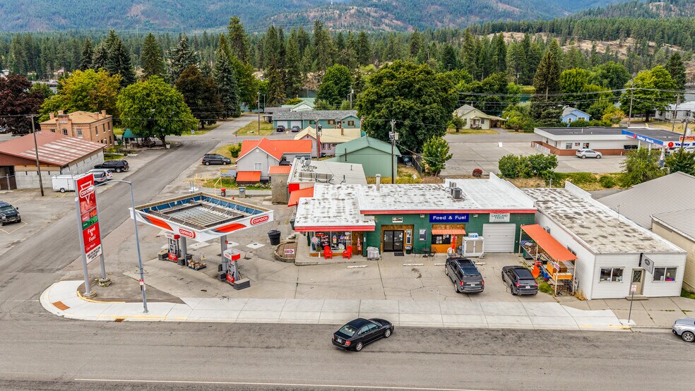 Primary Photo Of 1201 Main St, Thompson Falls Service Station For Sale