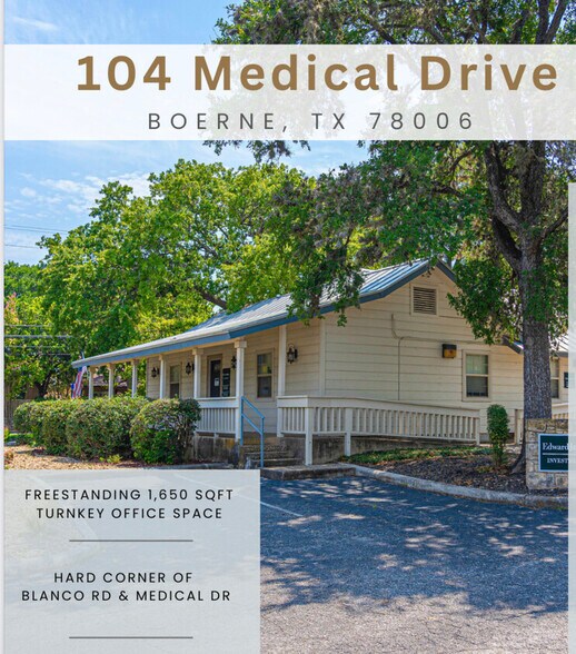 Primary Photo Of 104 Medical Dr, Boerne Office For Lease