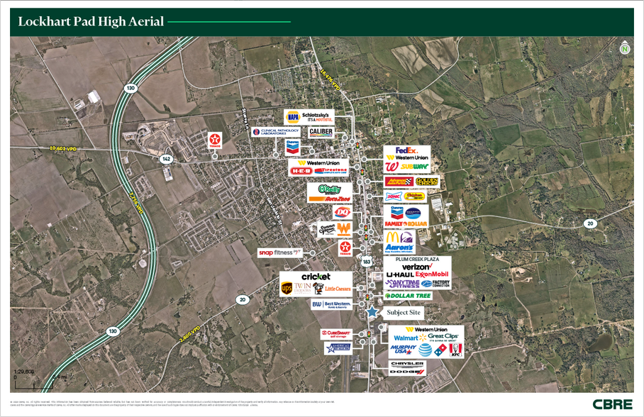 More Photos Of 1820 S Colorado St, Lockhart Land For Lease