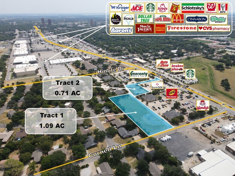 More Photos Of 1816 University Drive, Denton Land For Sale