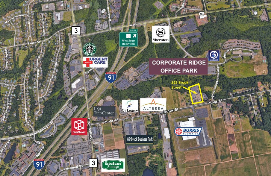 More Photos Of 525 Brook St, Rocky Hill Office For Sale