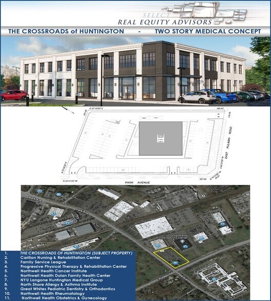 More Photos Of 260 E Pulaski Rd, Greenlawn Medical For Lease