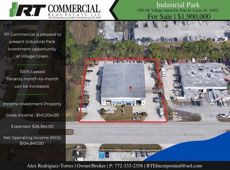 More Photos Of 1593 SE Village Green Dr, Port Saint Lucie Warehouse For Sale