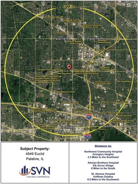 More Photos Of 4949 Euclid Ave, Palatine Medical For Lease