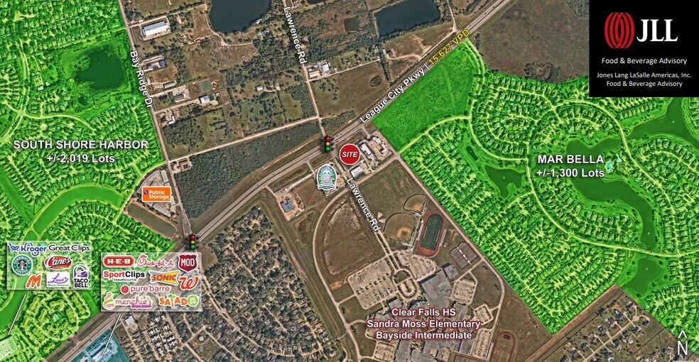 More Photos Of SEQ of League City Pkwy & Lawrence Rd, League City Land For Lease