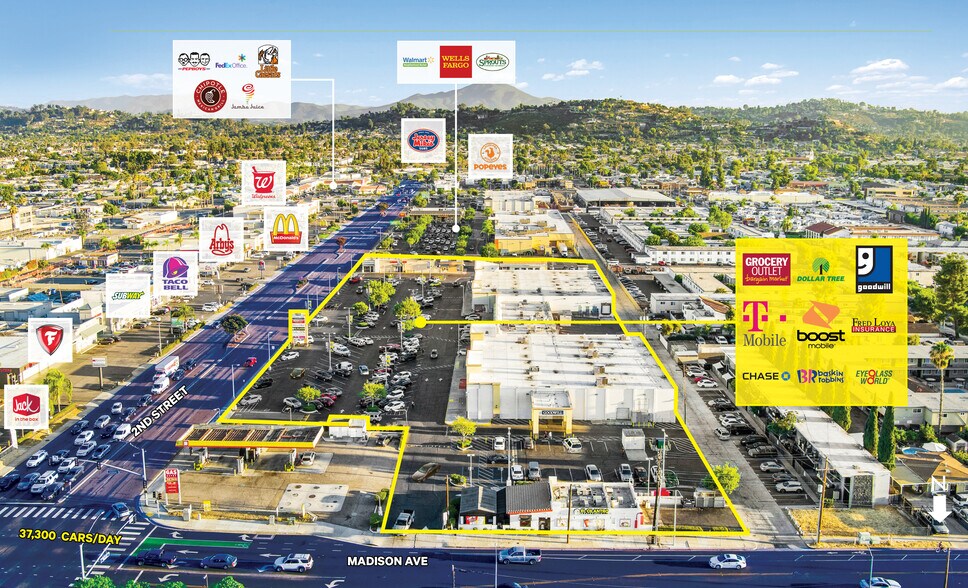 More Photos Of 328-420 N 2nd St, El Cajon Supermarket For Sale