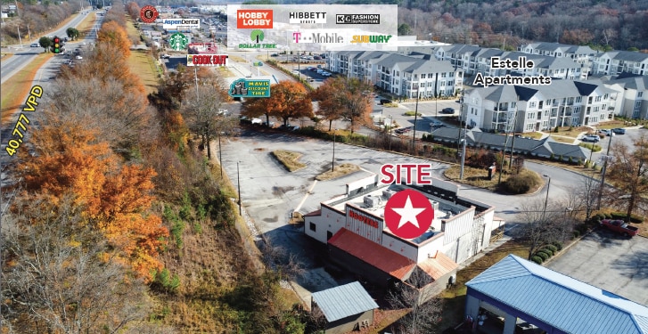 More Photos Of 1278 Oak Grove Rd, Birmingham Restaurant For Lease