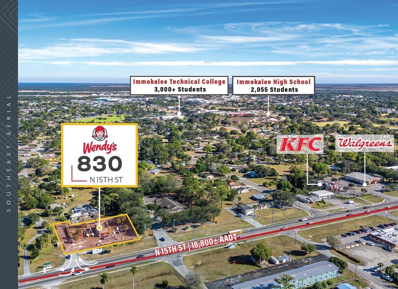 More Photos Of 820 N 15th St, Immokalee Fast Food For Sale