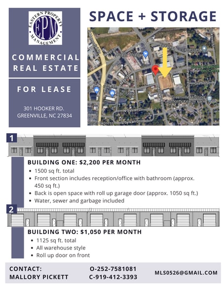 More Photos Of 301 Hooker Rd, Greenville Flex For Lease