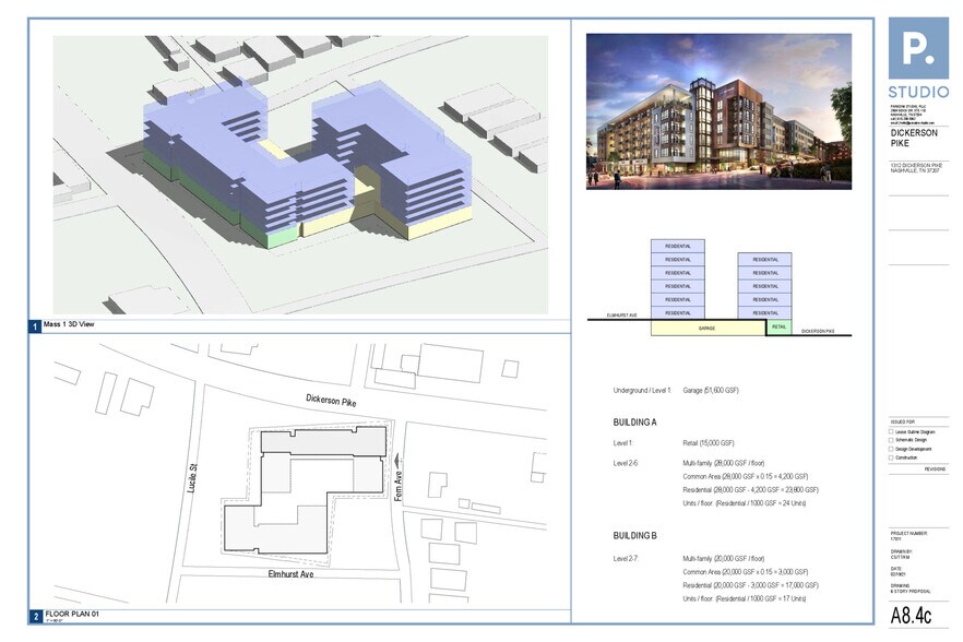 More Photos Of 1312 Dickerson Pike, Nashville Land For Sale