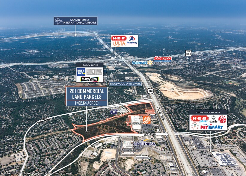 More Photos Of NEC of 281 and Encino Rio hwy, San Antonio Land For Sale