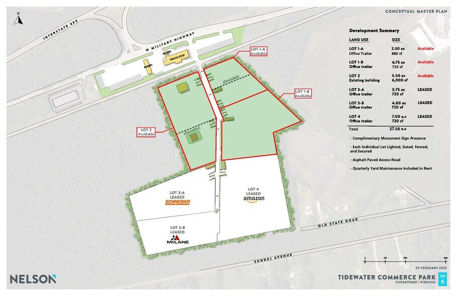 More Photos Of 4713 W Military Hwy, Chesapeake Truck Terminal For Lease