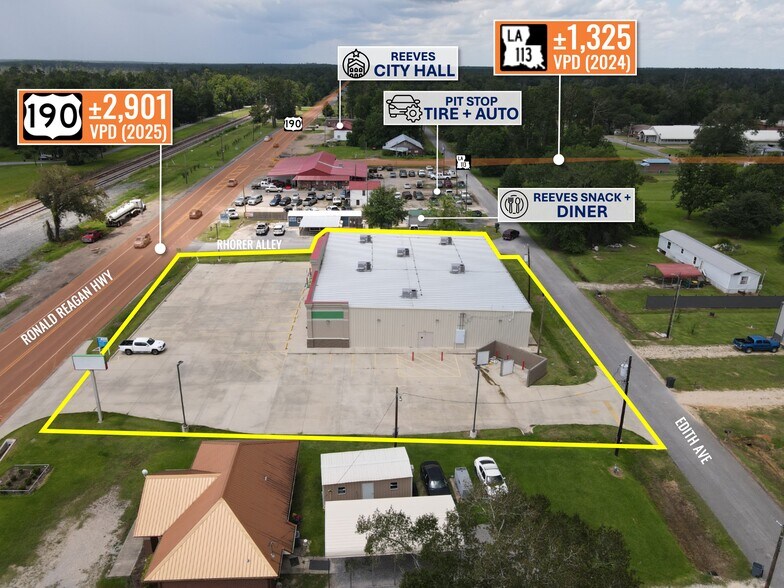 More Photos Of 18284 Highway 190, Reeves Freestanding For Sale