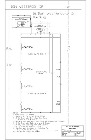 More Photos Of 161 Don Westbrook Ave S, Jasper Manufacturing For Sale
