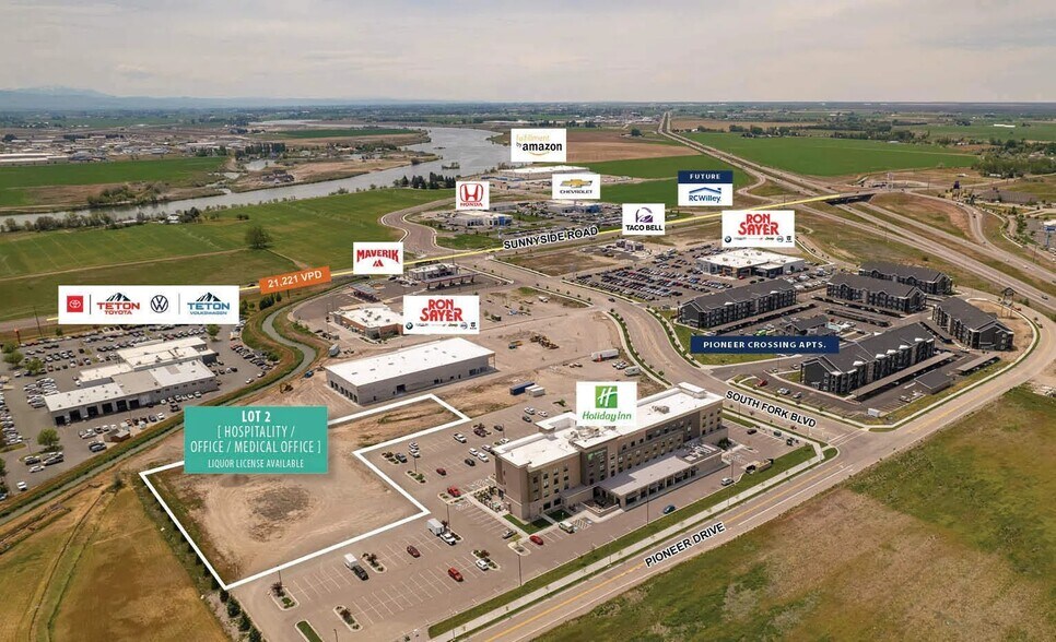 More Photos Of TBD W Sunnyside Rd & I-15, Idaho Falls Land For Sale