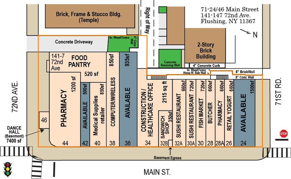 More Photos Of 71-24-71-46 Main St, Flushing Storefront For Lease