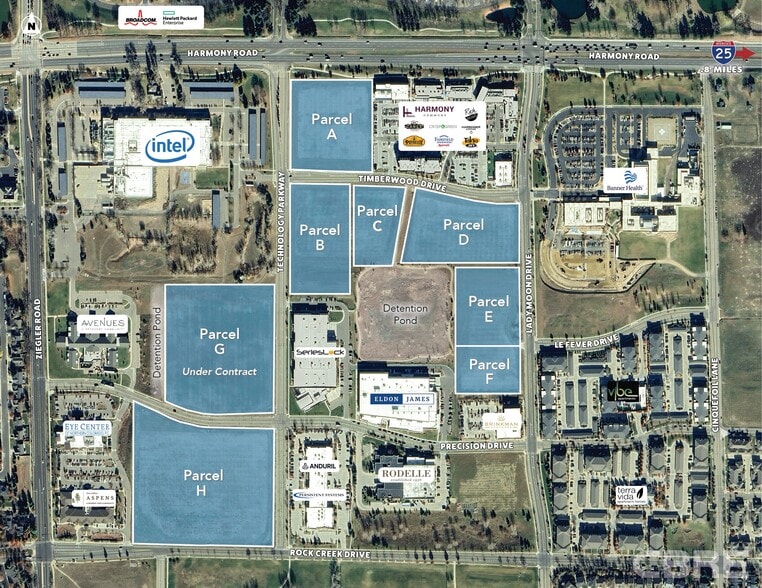 Primary Photo Of E Harmony & Lady Moon Dr, Fort Collins Land For Sale