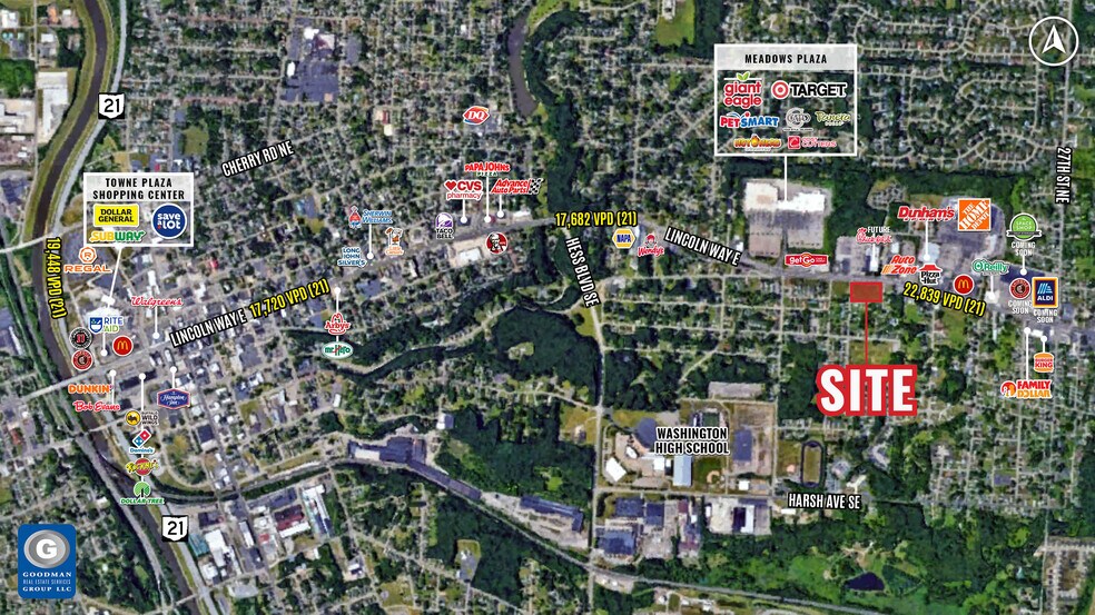 More Photos Of Lincoln Way E, Massillon Land For Lease