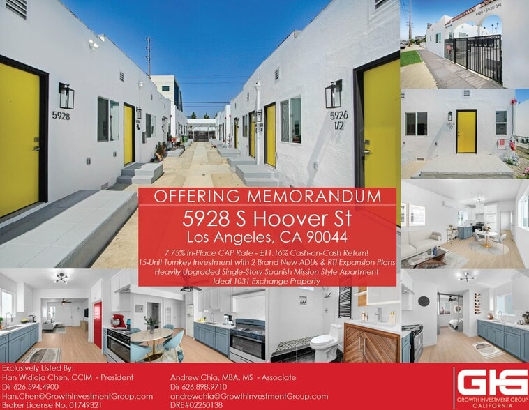 Primary Photo Of 5928 S Hoover St, Los Angeles Multifamily For Sale