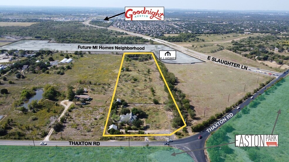 More Photos Of Thaxton and Sassman Intersection, Austin Land For Sale