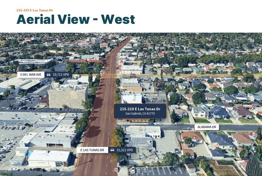 More Photos Of 215-219 E Las Tunas Dr, San Gabriel Storefront Retail Office For Sale