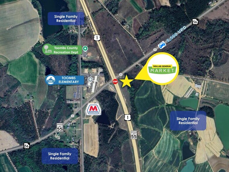 More Photos Of 254 GA-56 Hwy, Lyons Freestanding For Sale