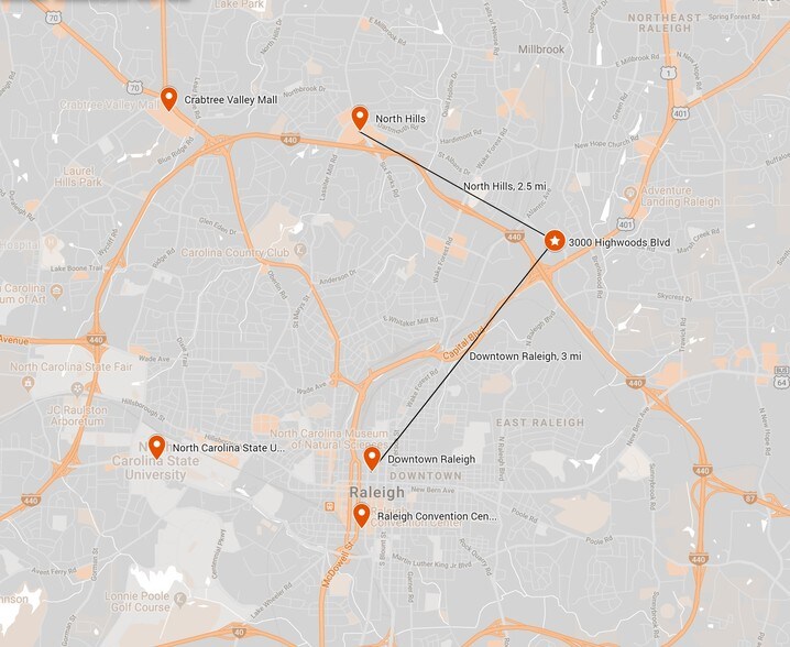More Photos Of 3000 Highwoods Blvd, Raleigh Office For Lease