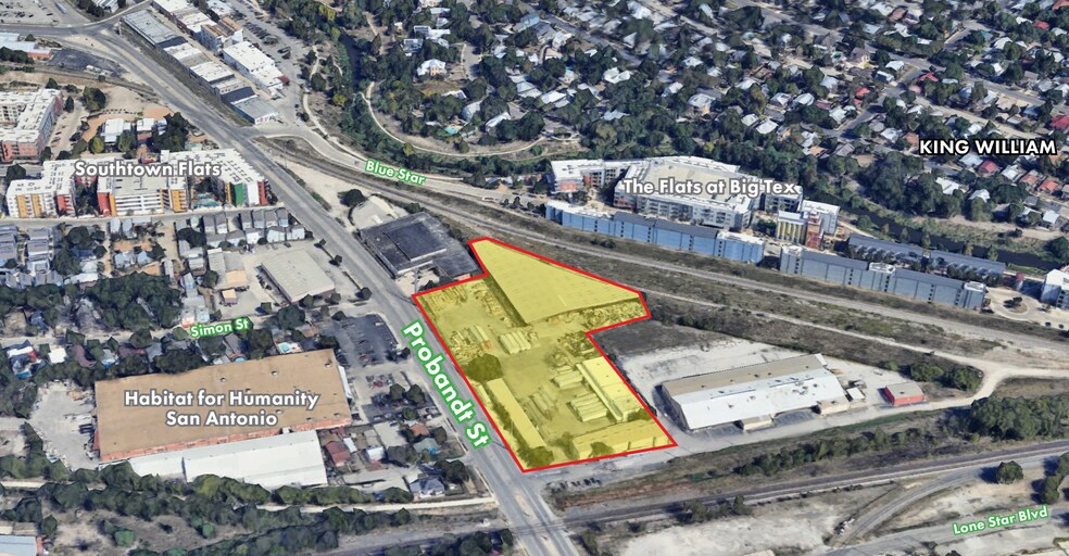 More Photos Of 400 Probandt St, San Antonio Manufacturing For Lease