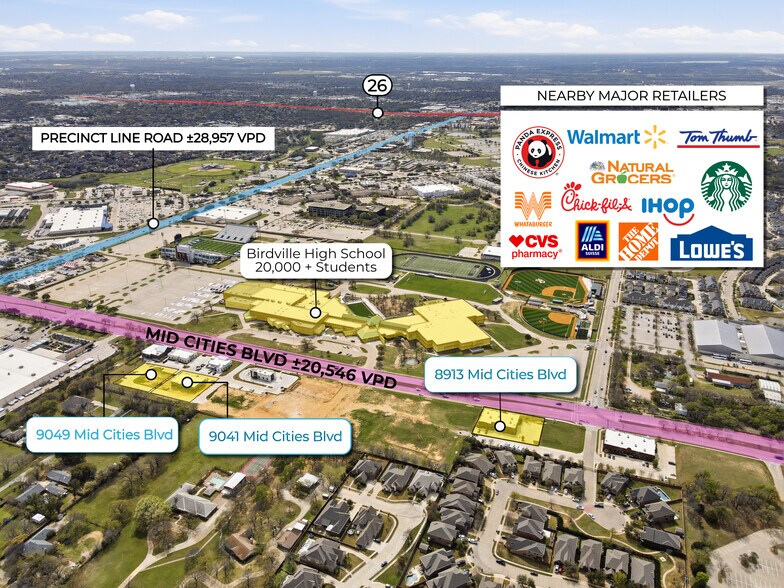 More Photos Of 9049 Mid Cities Blvd, North Richland Hills Medical For Lease