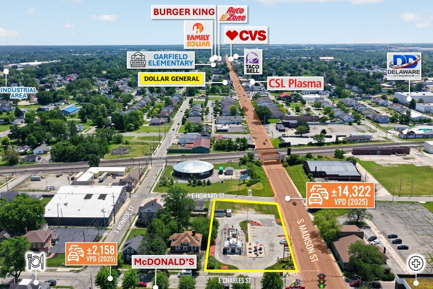 More Photos Of 400 S Madison St, Muncie Fast Food For Sale