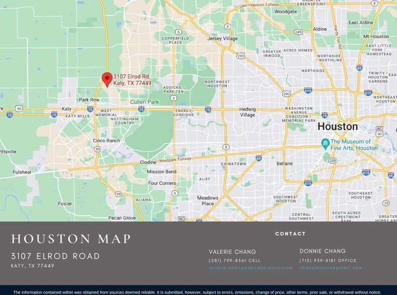 More Photos Of 3107 Elrod Rd, Katy Unknown For Lease