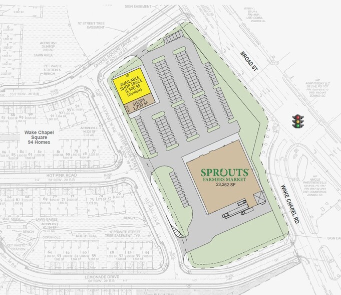 Primary Photo Of Wake Chapel Road Rd @ Broad Street, Fuquay-Varina General Retail For Lease