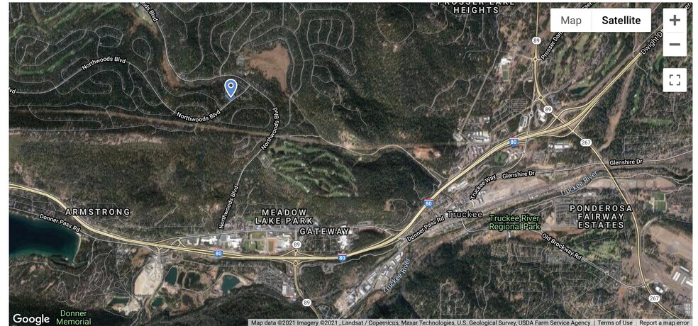 Primary Photo Of 17308 Northwoods Blvd, Truckee Land For Sale