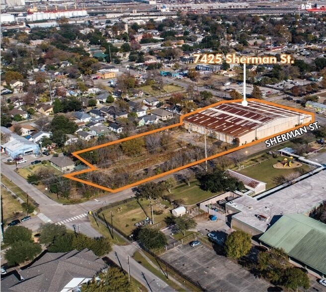 Primary Photo Of 7425 Sherman St, Houston Industrial For Lease