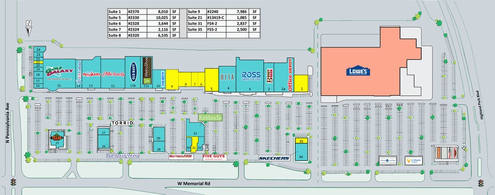 More Photos Of 2300 W Memorial Rd, Oklahoma City Unknown For Lease