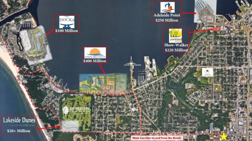 More Photos Of W Sherman Blvd @ Sherman Blvd. and Henry Street, Muskegon Land For Sale