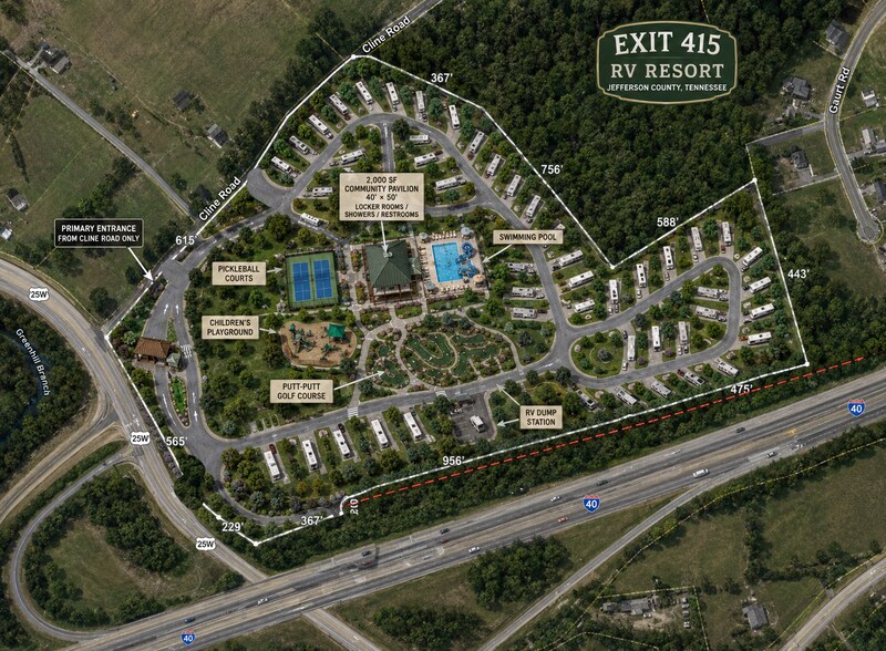 More Photos Of I-40 Exit 415, Dandridge Land For Lease